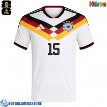 Fotballdrakt Herre Tyskland Nico Schlotterbeck #15 Hjemmedrakt VM 2026 Kortermet